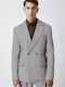 Stefan Fashion Men's Winter Suit Jacket Beige