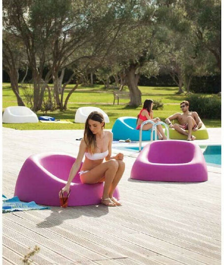 Outdoor Chair Polypropylene Bikini Pink 111x111x53cm