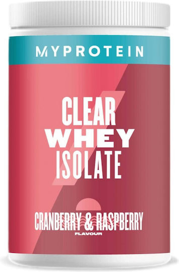 Myprotein Clear Whey Isolate Protein Whey with Flavor Cranberry Raspberry 500gr