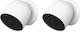 Google GA01894-NO IP Κάμερα Παρακολούθησης Full HD 1080p Αδιάβροχη Μπαταρίας με Ηχείο