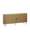 Sideboard Eventful Wooden Beige 170x45x80cm