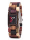Bobo Bird Damen Uhr mit Braun Holzarmband