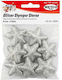 Meyco Craft Item 8pcs in Silver Color