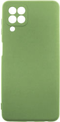 Samsung Soft Umschlag Rückseite Silikon Grün (Galaxy A22 4G)
