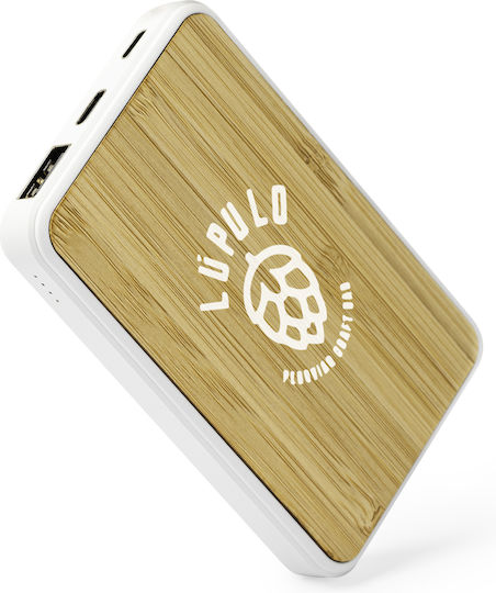 ROSSUM Power Bank 5000mAh mit USB-A Ausgangsanschlüsse Beiges