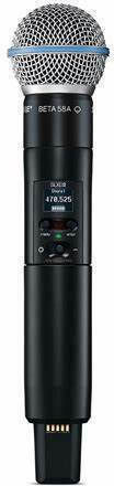 Shure SLXD2 Beta 58 Ασύρματο Δυναμικό Μικρόφωνο Χειρός για Φωνητικά