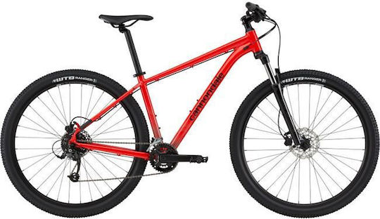 Cannondale Trail 7 29" 2025 Κόκκινο Mountain Bike με Ταχύτητες και Υδραυλικά Δισκόφρενα