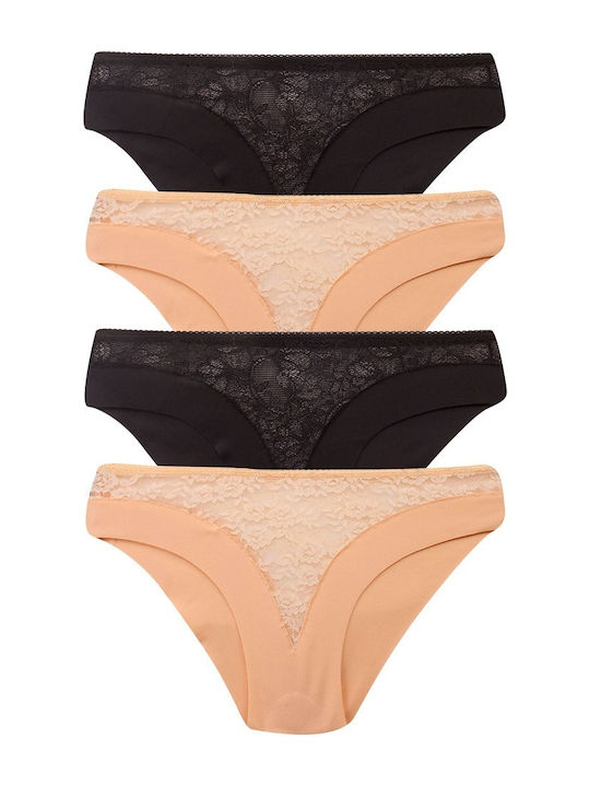 CottonHill Women's Slip MultiPack Seamless with...