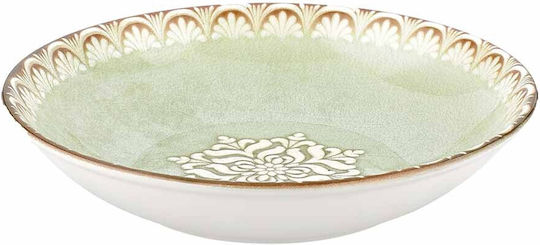 By Bone Rome Plate Soup made of Porcelain White with Diameter 23cm