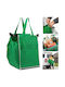 Πλαστική Τσάντα για Ψώνια σε Πράσινο χρώμα