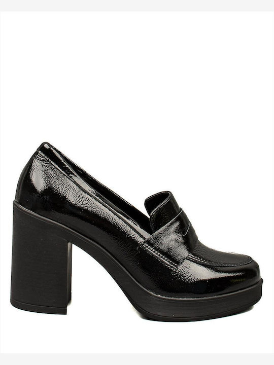 Zakro Collection Leather Black Heels