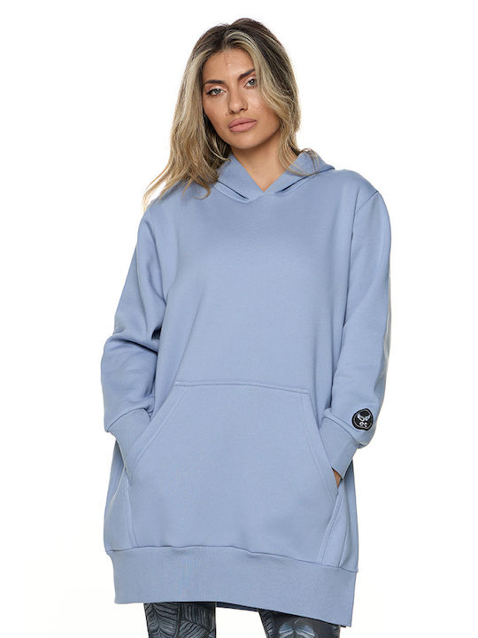 Bodymove Women's Long Hooded Sweatshirt Silicon