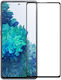 Full Glue Full Face Tempered Glass Μαύρο (Galaxy S20)
