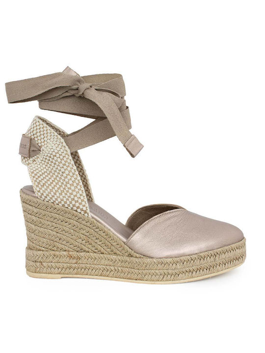 Komis & Komis Women's Leather Platform Espadrilles