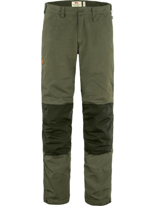 Fjallraven Greenland Men's Hiking Long Trousers Green