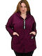 Damen Jacke Magenta