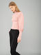 E-shopping Avenue Women's Long Sleeve Sweater Pink