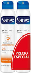Sanex Sensitive Deodorant Spray 2x200ml Sanex Sensitive Deodorant Spray 2x200ml