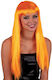 Carnival Wig Straight Orange