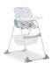 Hauck Sit N Fold Foldable Baby Highchair with Adjustable Height White