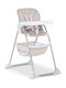 Hauck Sit N Fold Foldable Baby Highchair with Adjustable Height Beige
