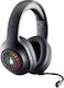 Spartan Gear Medusa Over Ear Gaming Headset with Bluetooth Connectivity for PC PS4 PS5