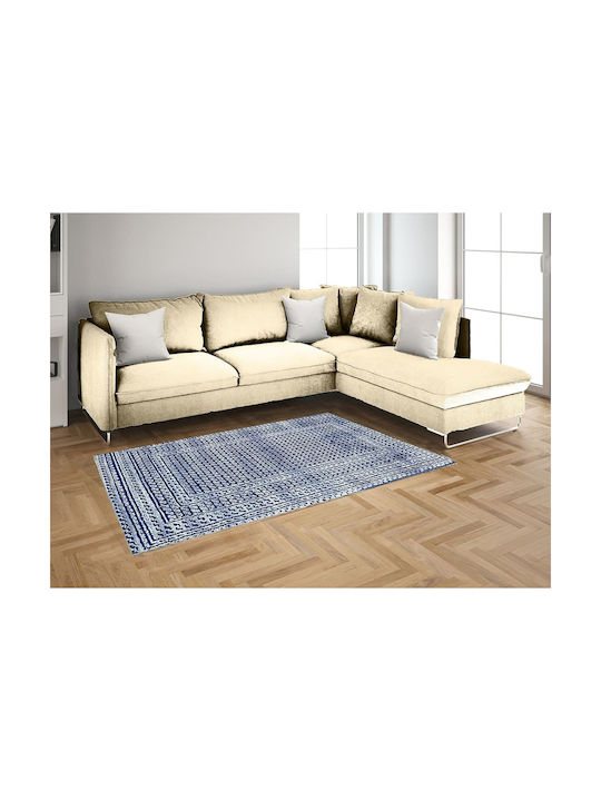 United Carpet Σετ Μοντέρνα Χαλιά Κρεβατοκάμαρας Μπλε 100-1114-4 3τμχ