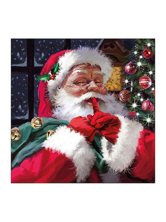 Gialpis Set Weihnachtsservietten L33xB33cm. 20Stück