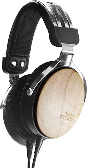 Tago Studio T3-01 Ενσύρματα Over Ear Ακουστικά Καφέ