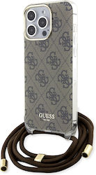 Guess Задна корица Кафяв (iPhone 15 Pro Max) Guess Задна корица Кафяв (iPhone 15 Pro Max)