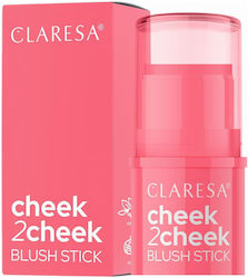 Claresa Cheek 2 Cheek Stick Ρουζ Neon Coral 6gr