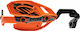 Cycra Motorcycle Protective Hand Guards in Orange Colour