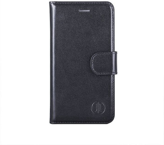 JT Berlin Книга Кожа Черен (iPhone 8/7)