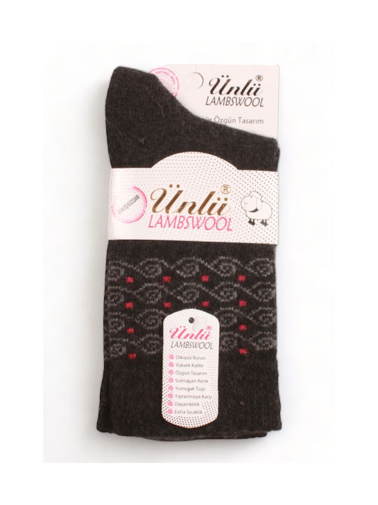 Pamela Women's Socks Charcoal