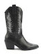Synthetic Leather Women's Boots Black