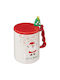 Atmosphera Christmas Mug Ceramic White
