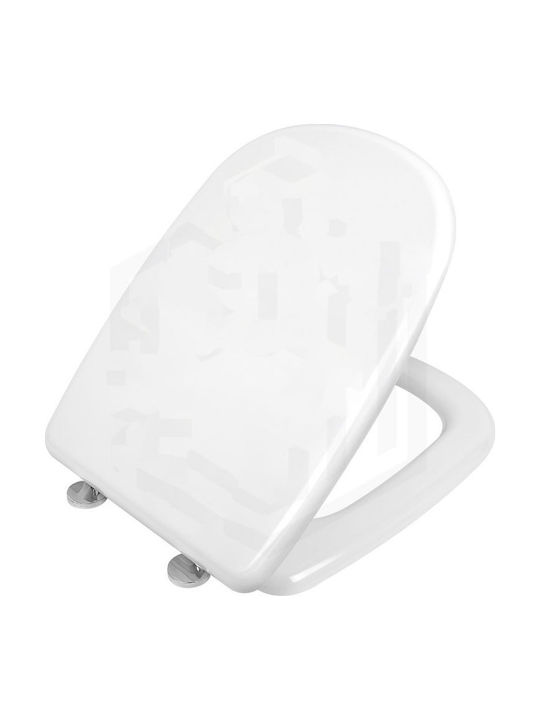 ΕΒΙΟΠ Plastic Toilet Seat White 43cm