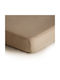 Mushie Baby Bettlaken Für Krippe Baumwolle Angepasst Beige 60x120cm