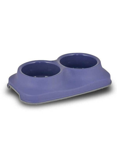 Pet Plast Art Пластмаса Купа Храна за Куче & Котка 2x 400мл