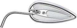 Arlen Ness Motorcycle Mirror 1pcs Black