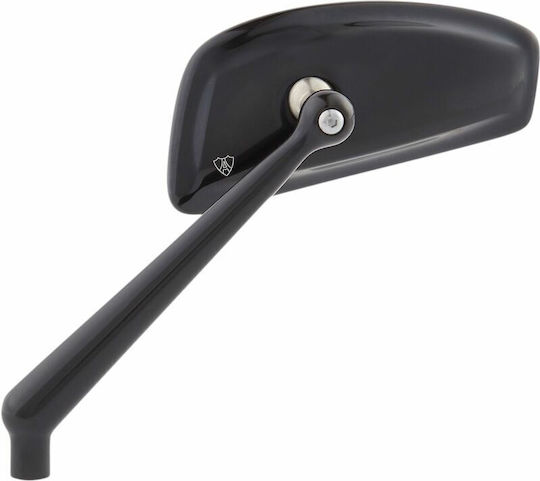 Arlen Ness Motorradspiegel 1Stück Schwarz