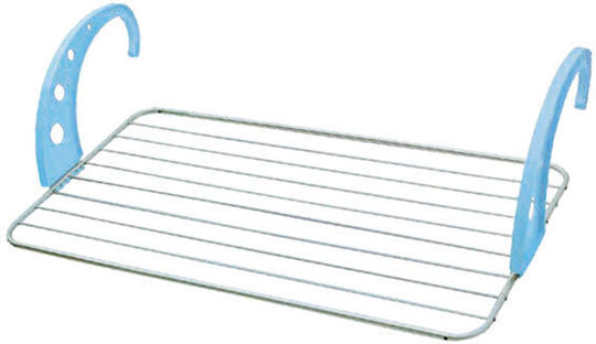 Mporazanis Pliere Suport de uscat rufe Pandantiv din aluminiu pentru balcon cu lungimea de uscare 10m