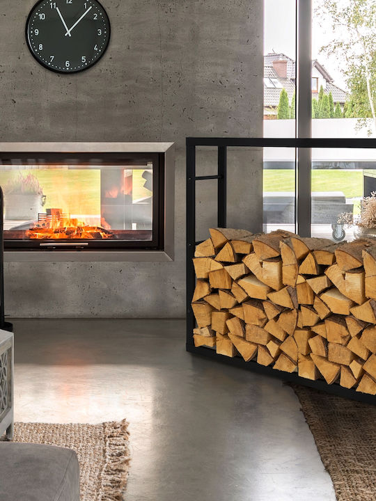 ML-Design Metallisch Regal Holzlagerung