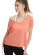 BodyTalk Women's Athletic T-shirt Orange