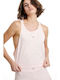 BodyTalk Women's Athletic Crop Top Sleeveless Pink