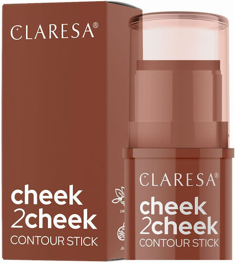 Claresa Cheek 2 Cheek Stick Nr 02 Lapte Ciocolată 6gr