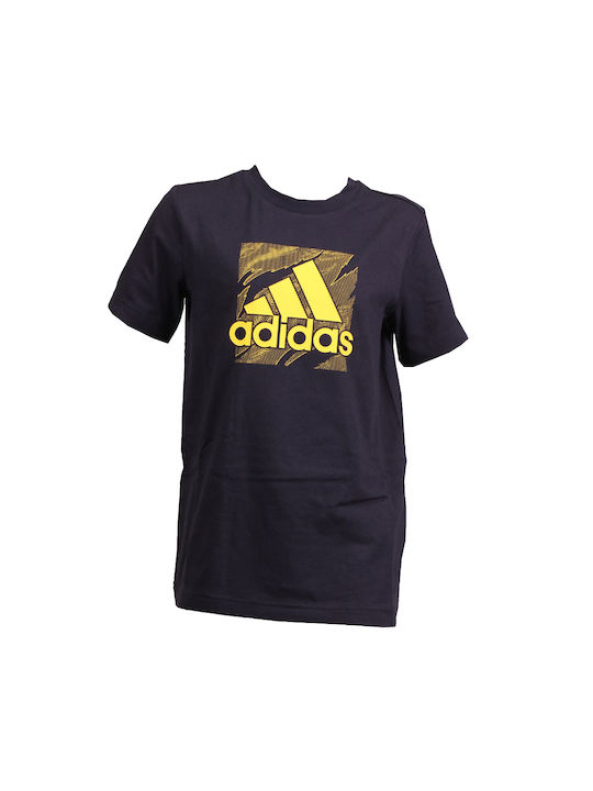 Adidas Παιδικό T-shirt Μαύρο