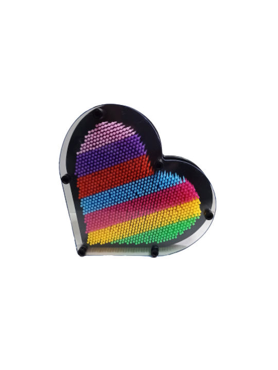 3D Pin Art Pin Art for Office Decor Accessories made of Plastic 18.5x18cm PA-K00012