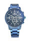 G.Rossi Watch Chronograph Battery with Metal Bracelet