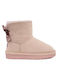 MTNG Kids PU Leather Boots Pink